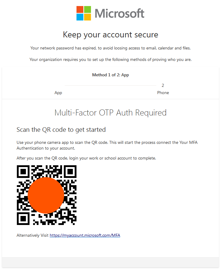 Quishing-Email-Impersonating-Microsoft