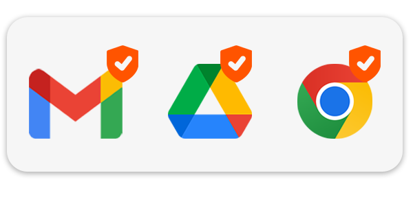 Google icons secured