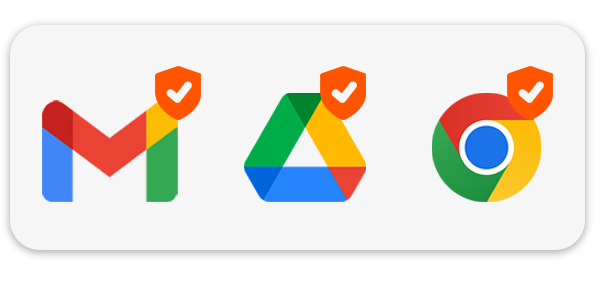 Google icons secured