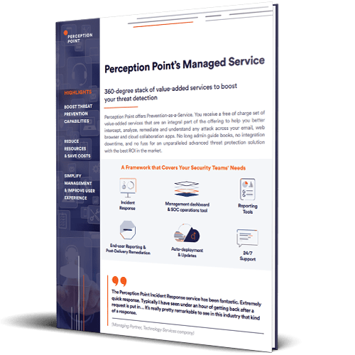 Perception Point Managed Service Brochure