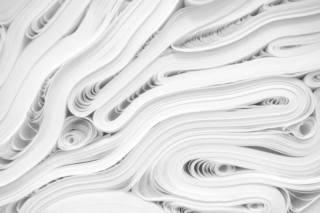paper stack phishing mail